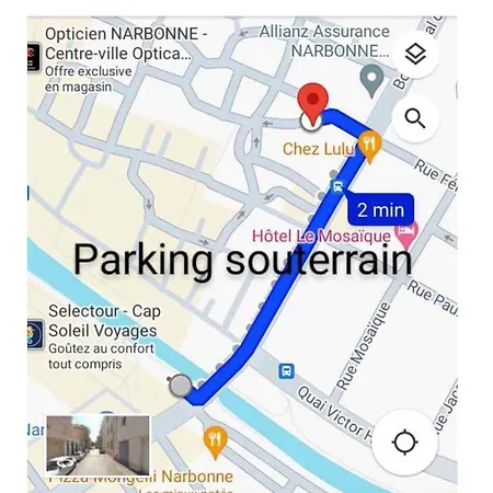 Apartment T2 Cozy Proche Des Halles Climatise